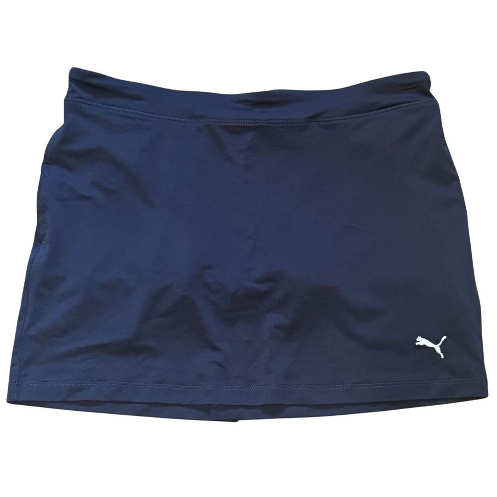 Puma Blue Athletic Skirt with Built-in Shorts